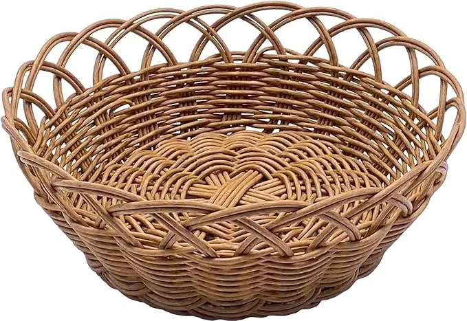 Basket Round Natural