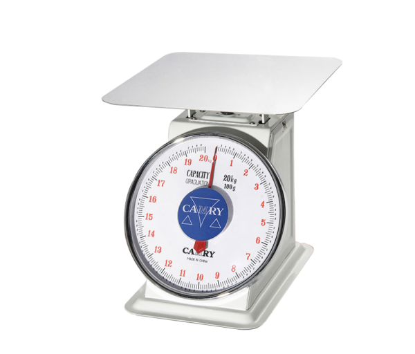 Flat Market Dial Scale 20kg/44lbs