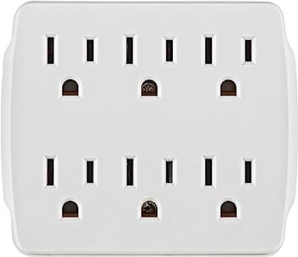 Adaptor 6 plug grounded