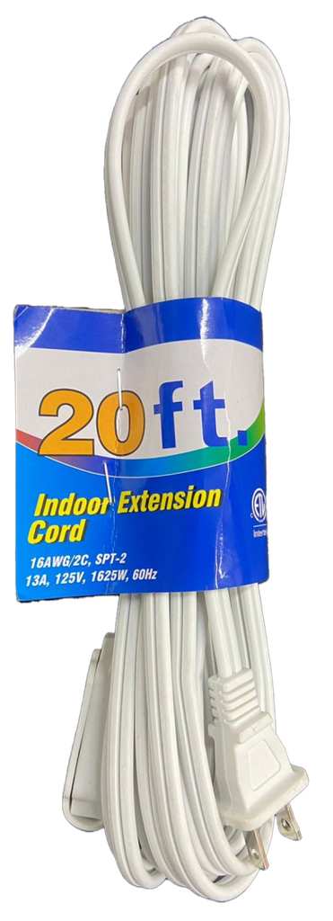 Extension Cord 20ft Indoor
