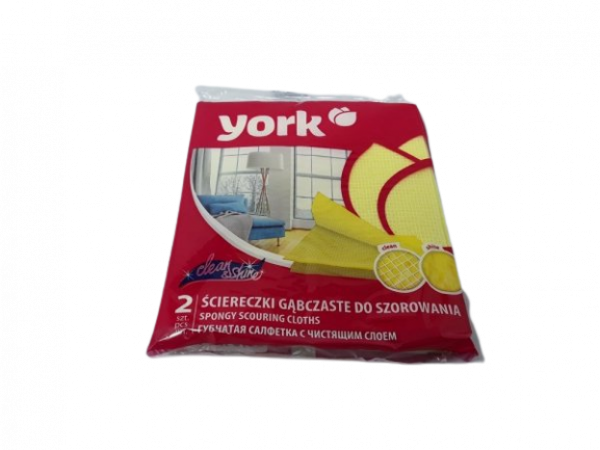 Cloth Spongy Clean and Shine 2pc