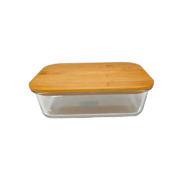 Glass Storage 1400ml Rectangle 