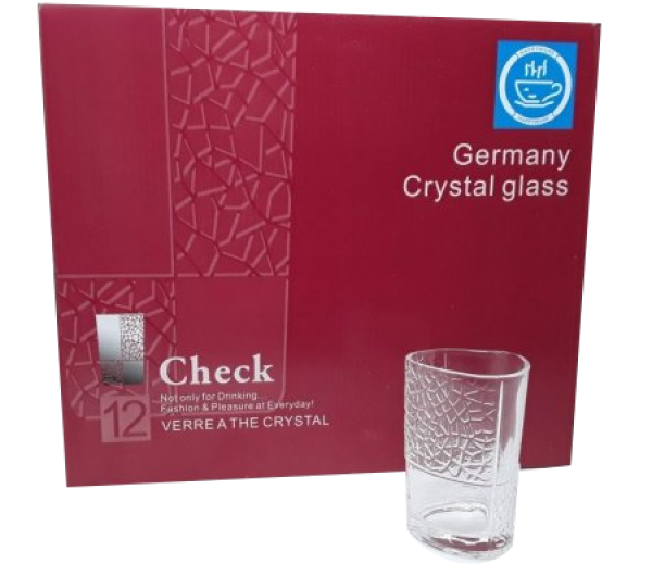 12pc Glass Tea cup 5oz