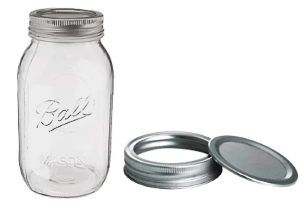 Mason Jar Canning 2 part lid 