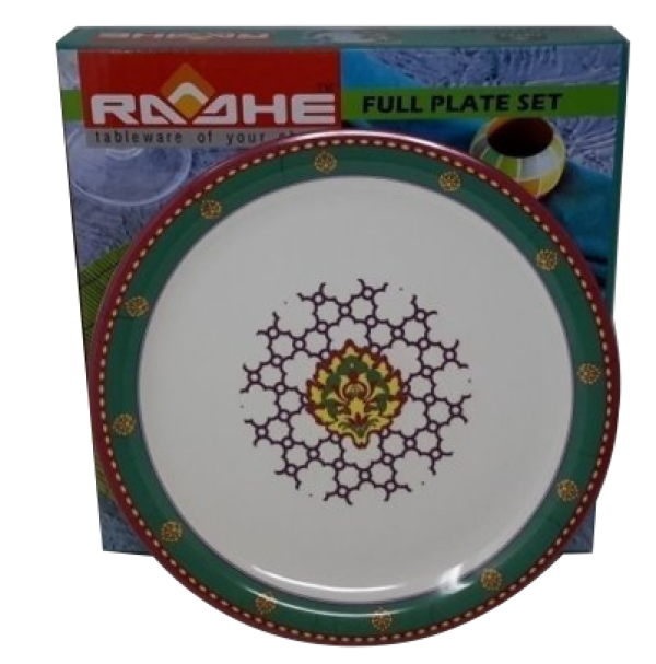 Melamine Plate set 6pc 11"