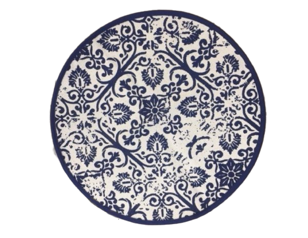 Place Mat Canvas Print Round