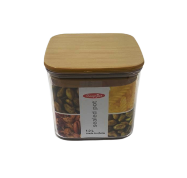 Plastic Jar with lid 1000ml