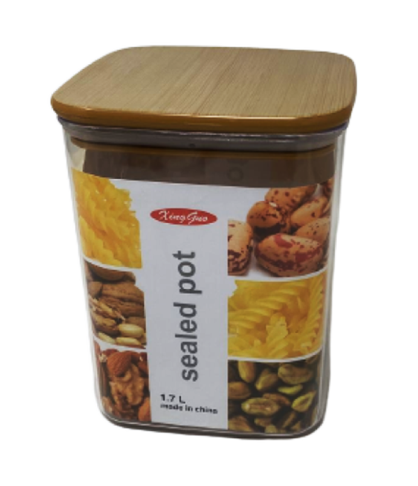 Plastic Jar with lid 1700ml