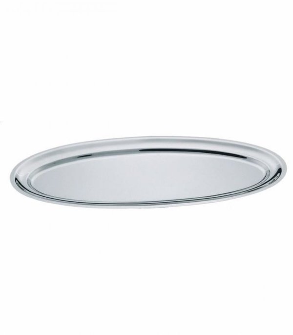 Stainless Steel Serving Tray oval 22"