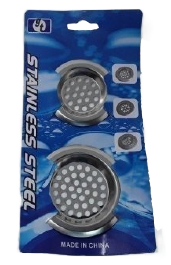 Stainless Steel Sink Strainer 2pc