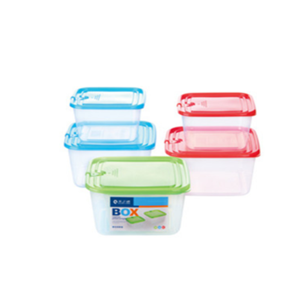 Storage Container 6pc Plastic