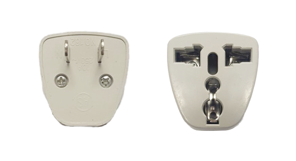 Travel Adapter Flat Pin 