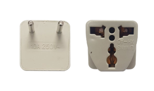 Travel Adapter Round Pin 
