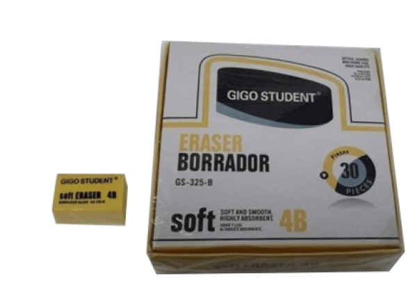 Eraser 4B 30PC