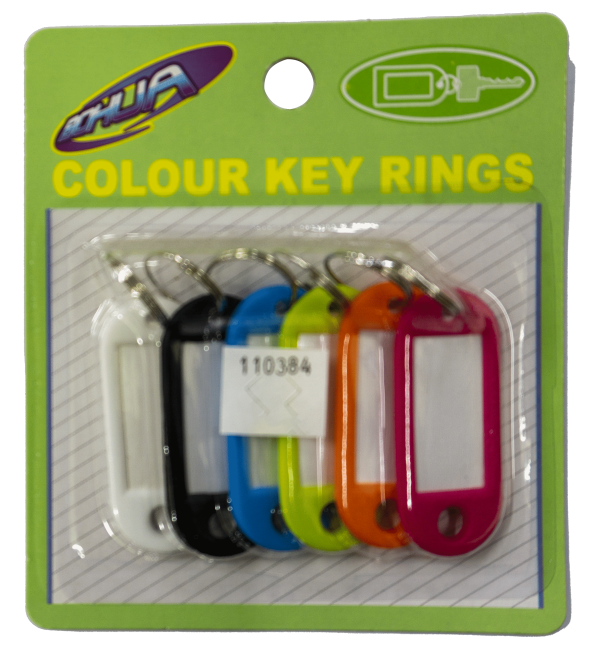 Key ring 6 colors