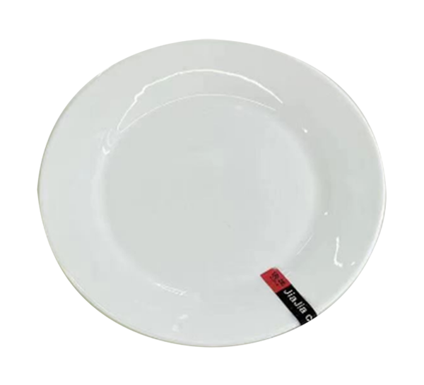 Plate White 7" Round 
