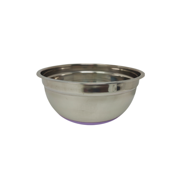 Stainless Steel Bowl with Silicon 24cm