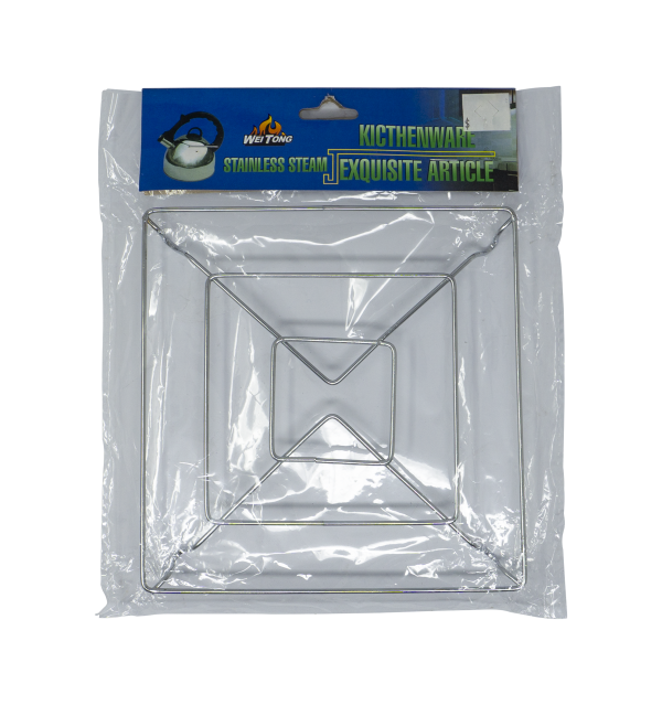 Stainless Steel Stand Square 18cm