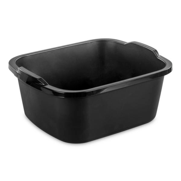 DISHPAN BLK 18QT