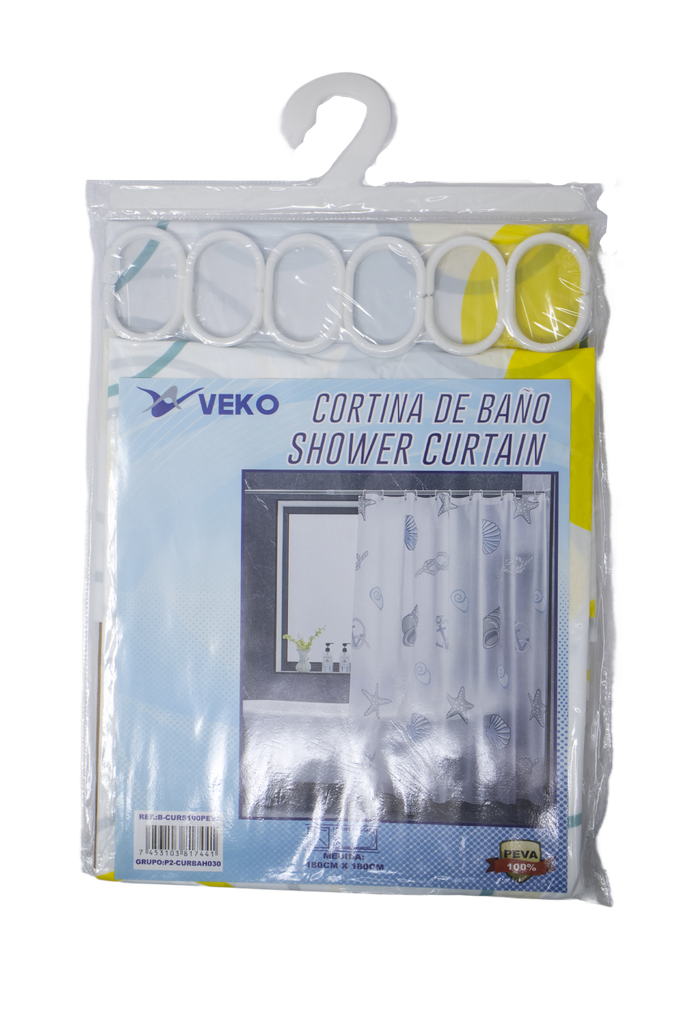 SHOWER CURTAIN PLASTIC