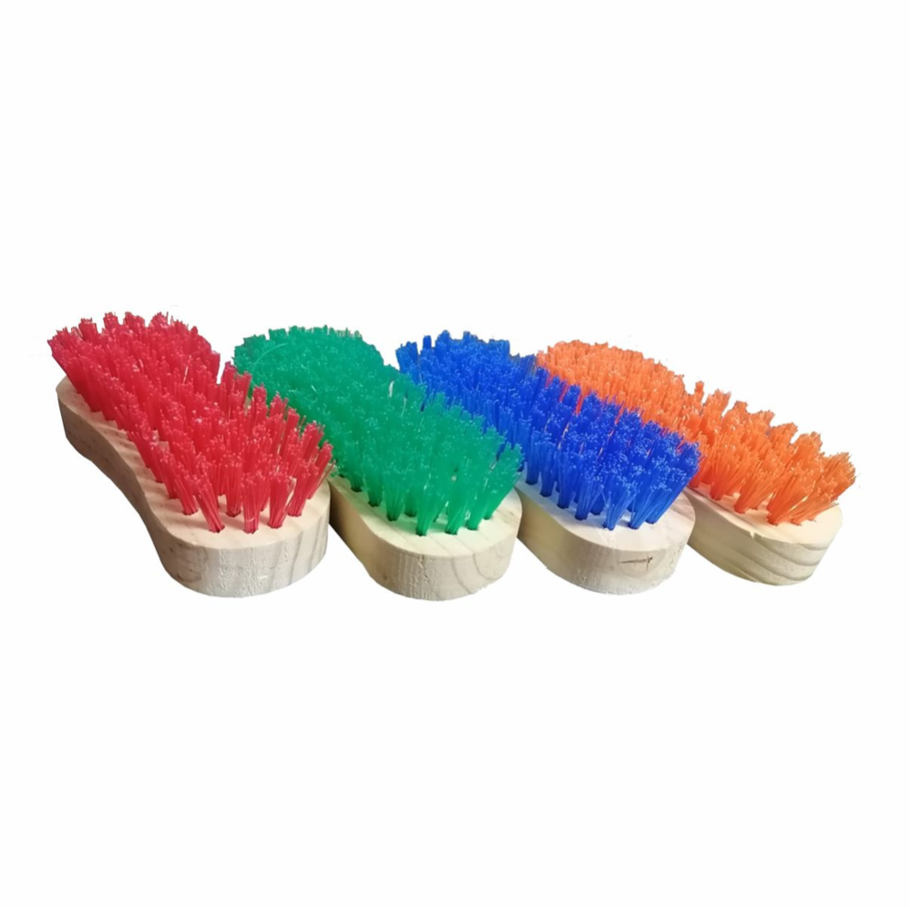SCRUBBING BRUSH WD HDL ASSORTED