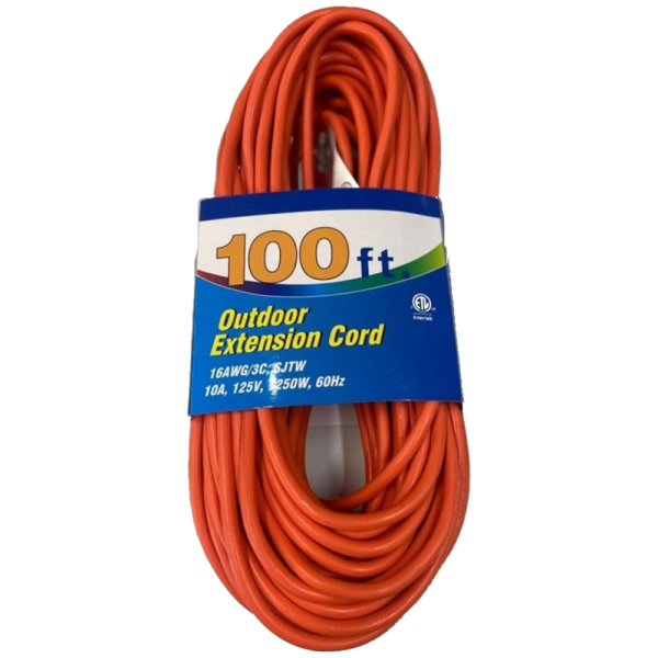Extension Cord Outdoor 100ft