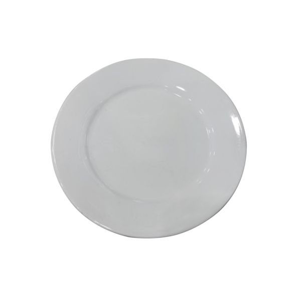 Porcelain White Plate 10"