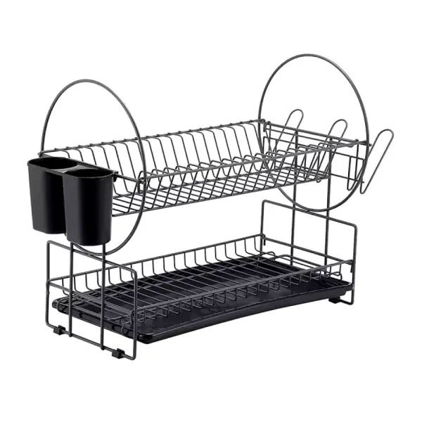 Two Tier Metal Dish Rack