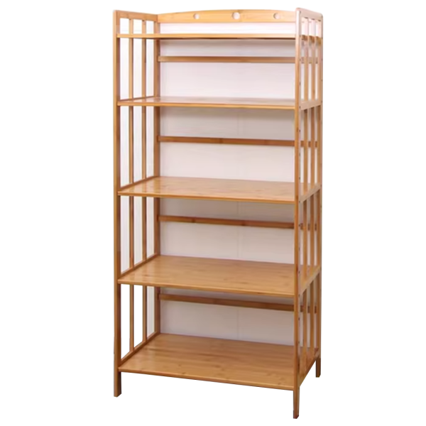 5 Layer Bamboo Bookshelf
