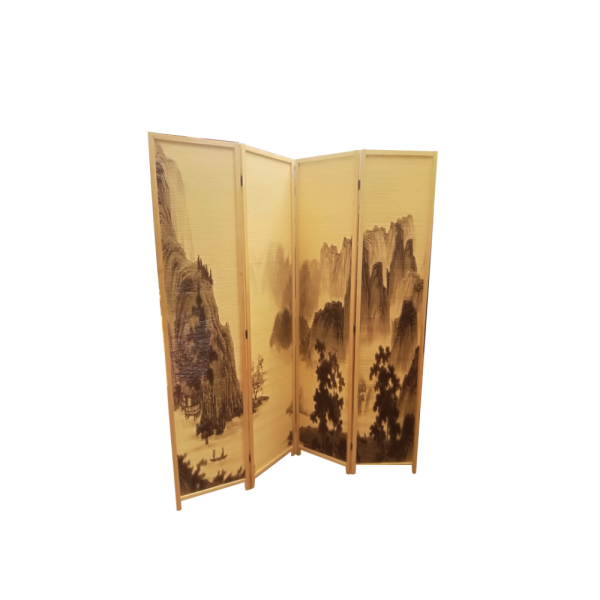 Bamboo Woven Room Divider Dawn