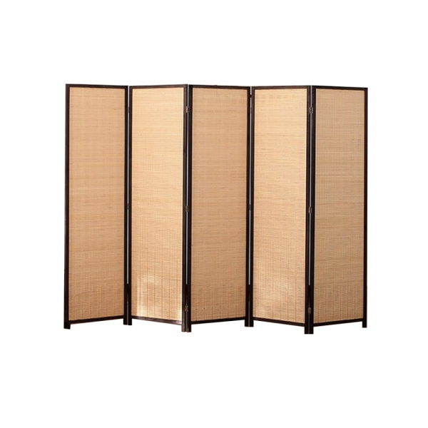 Bamboo Woven Room Divider Tan