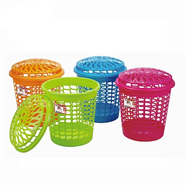 LAUNDRY BASKET(30L) W LID