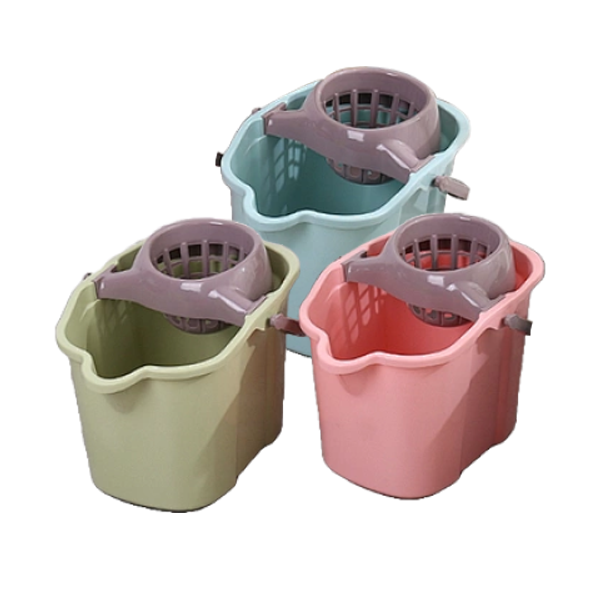 MOP BUCKET W WHEEL 19L