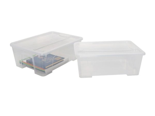 STORAGE CONTAINER W LID 11L