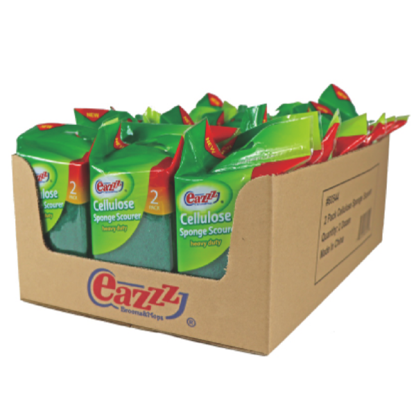 CELLULOSE SPONGE W SCOURER