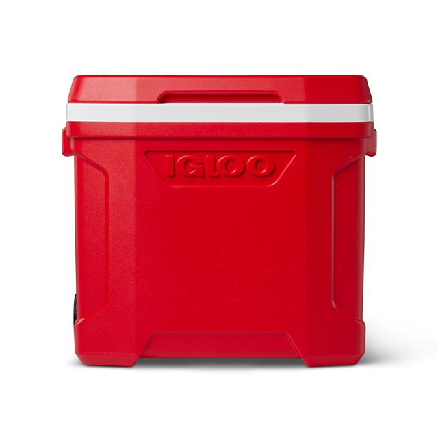 IGLOO 28QT PROFILE II ROLLER COOLER RED