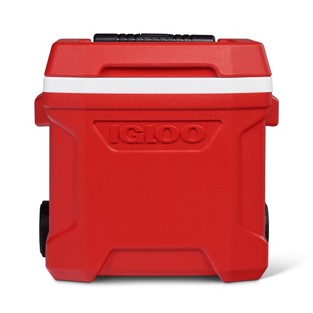 IGLOO 16QT PROFILE II ROLLER COOLER RED