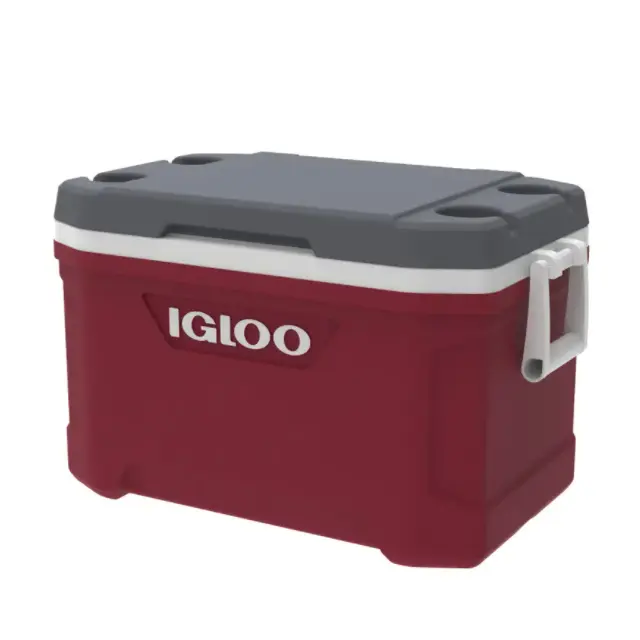 IGLOO 52QT LATITUDE COOLER RED