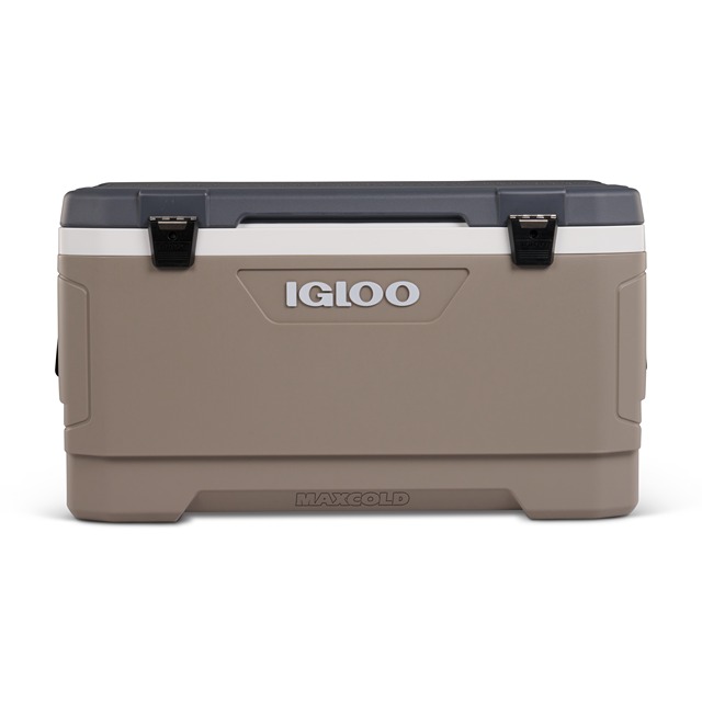 IGLOO 100QT MAXCOLD LATITUDE SANDSTONE/CARBONITE COOLER