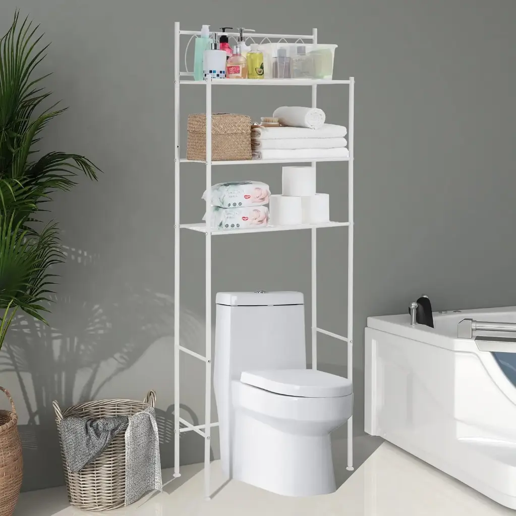 Over the Toilet Rack