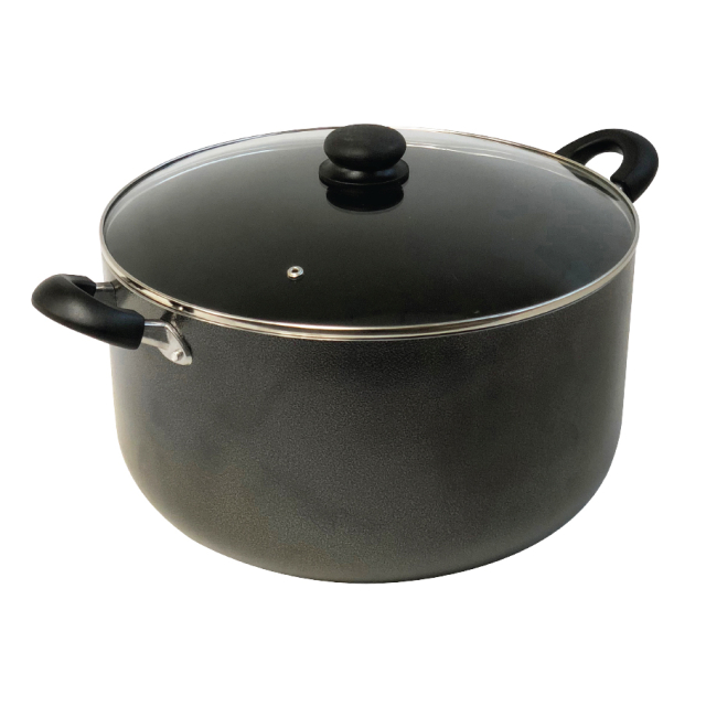 NONSTICK 16QT STOCK POT W-LID