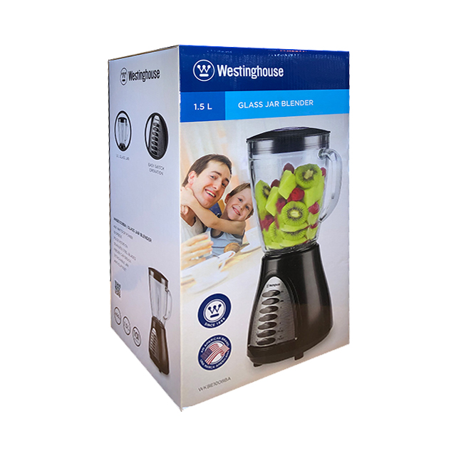 WESTINGHOUSE 1.5L BLENDER W GLASS JAR
