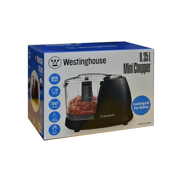 WESTINGHOUSE MINI CHOPPER 0.35L BLACK