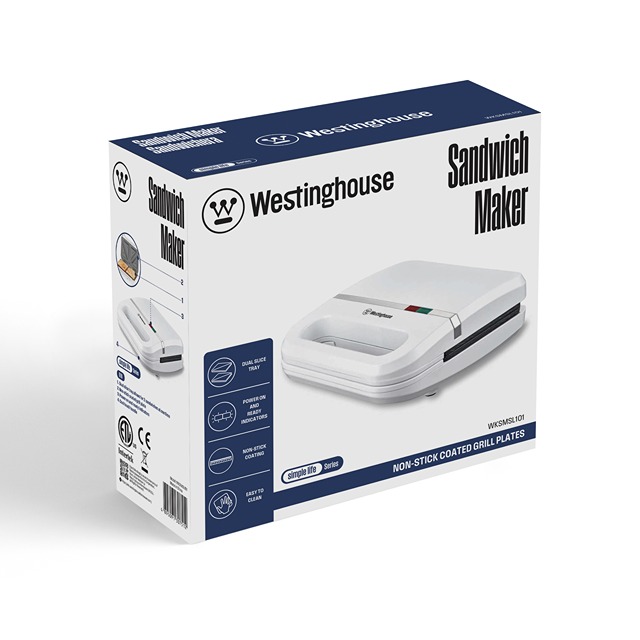 WESTINGHOUSE SANDWICH MAKER SIMPLE LIFE
