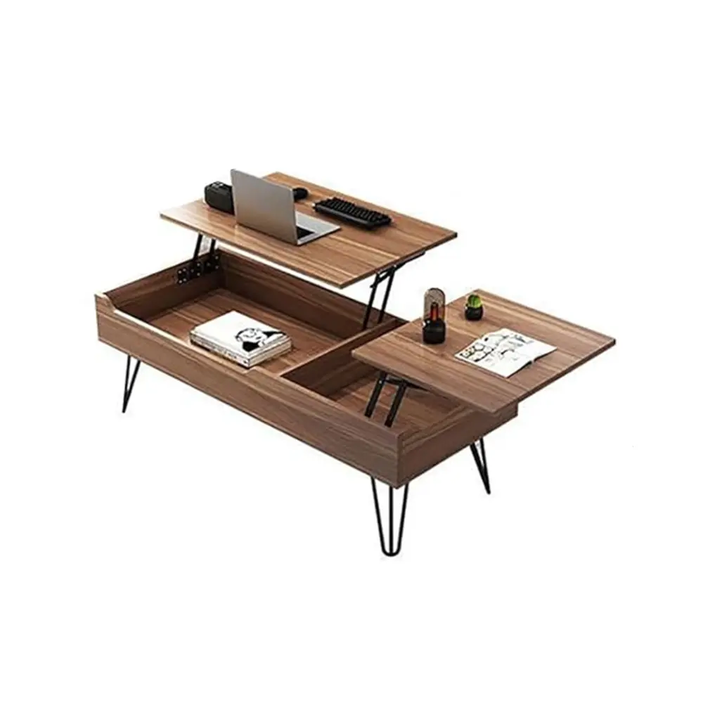 COFFEE TABLE W 2 ADJUSTABLE TOP