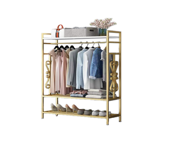 CLOTHES RACK METAL WHITE