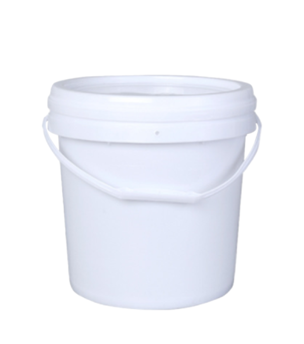 BUCKET W LID WHITE 10 L