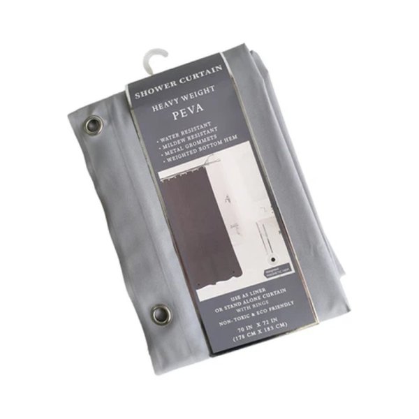 SHOWER CURTAIN PLASTIC