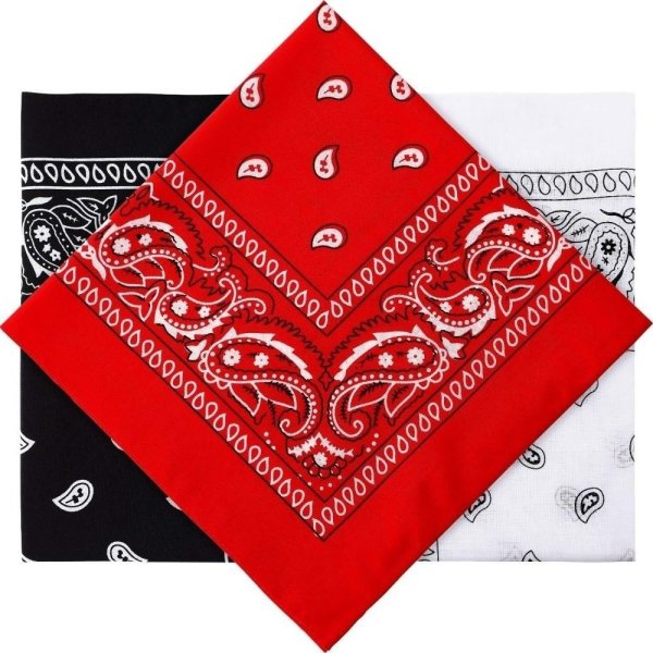 BANDANA MIX COLOUR 55 X 55 CM