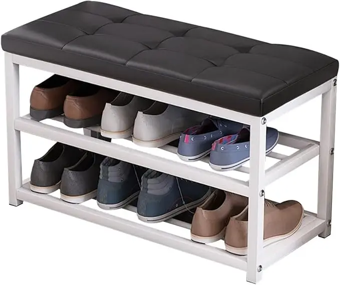 Entryway Bench & Shoe Rack